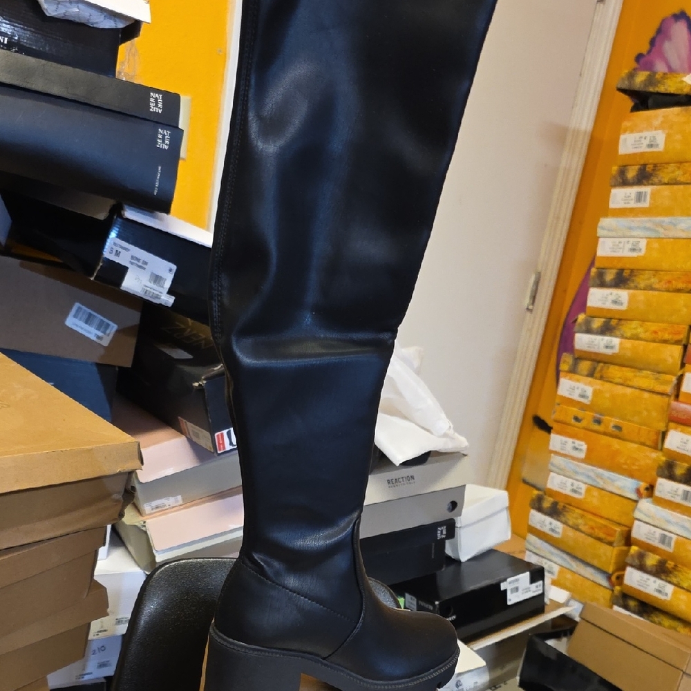 Dolce Vita Black Over-the-Knee Women's Boots